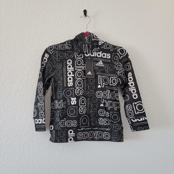 Adidas Boys Hoodie size Small 7/8 Thumbhole NWT - Picture 1 of 6